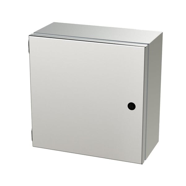 1/4 Turn Latch Electrical Enclosures, 12 in H, 6 in D, 12 in W, NEMA 3R, 4, 4X, 12, 13